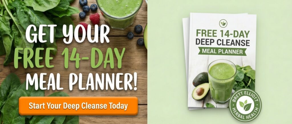 14 day Detox Meal Planner Banner