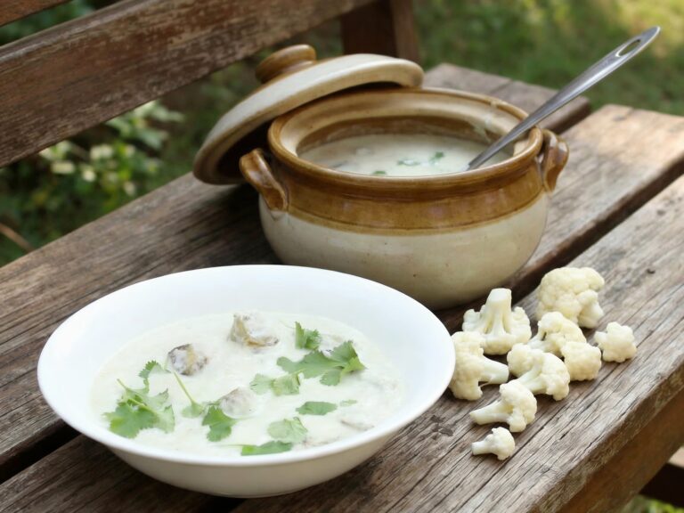 cauliflower soup for detoxing