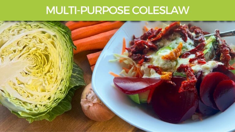 Simple Multi-purpose Coleslaw
