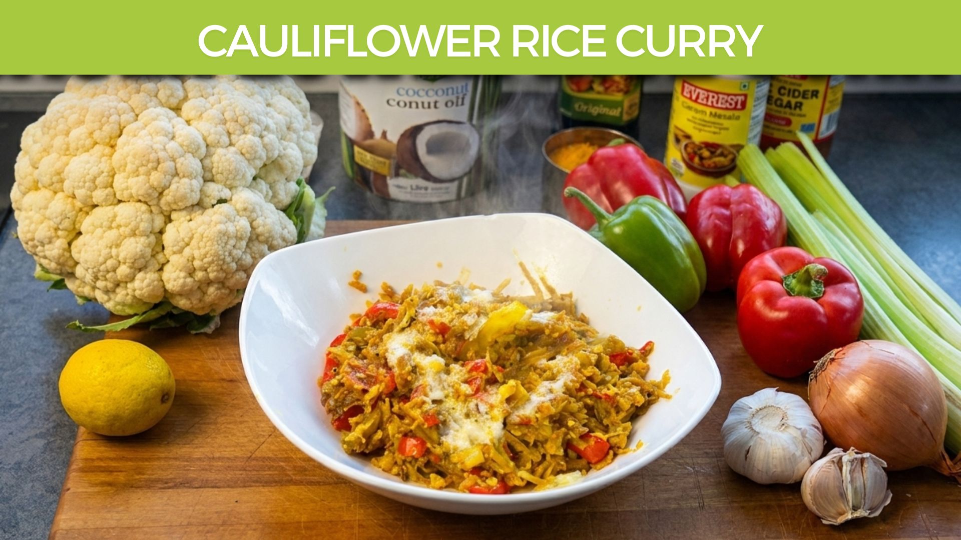 Cauliflower Rice Curry